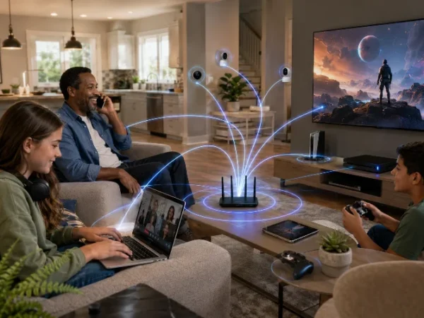 How Wi-Fi 6 Handles Busy Homes with More Connected Devices