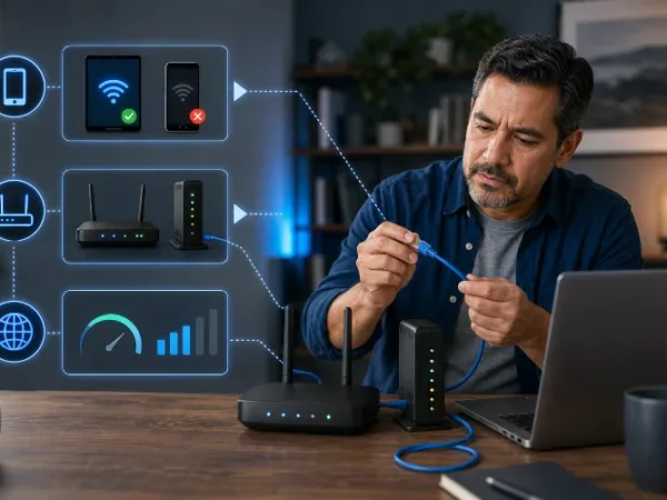 How to Diagnose Internet Connection Problems One Step at a Time