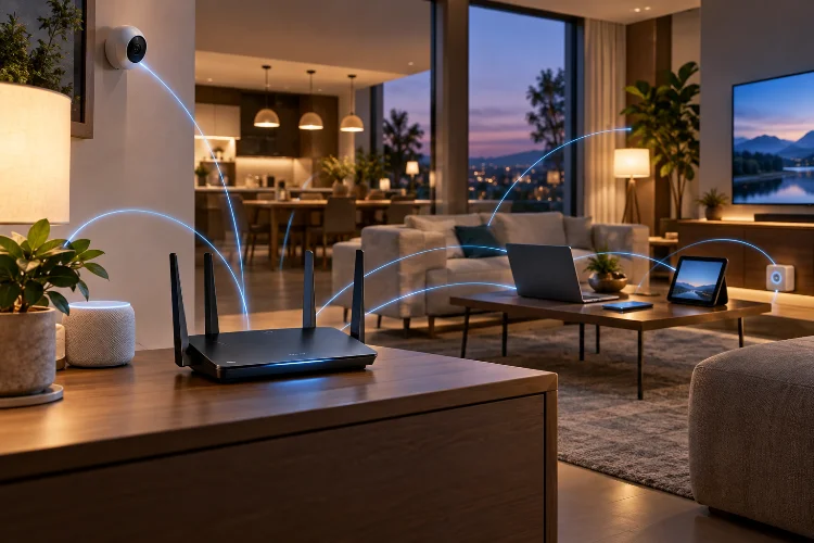Wi-Fi 6 Router Optimization for a Faster Multi-Device Smart Home