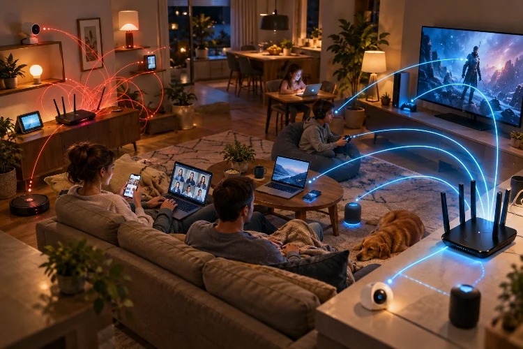 Wi-Fi 6 vs Wi-Fi 5 Performance Under Heavy Network Congestion